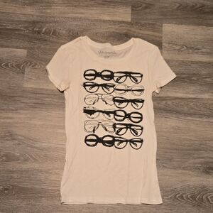 Aero Y2K Long Eyeglasses Graphic Tee Sz Small
